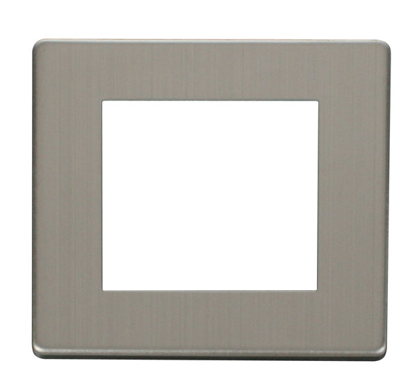 Click Definity Single Media Plate 2G Cover Plate SCP311SS