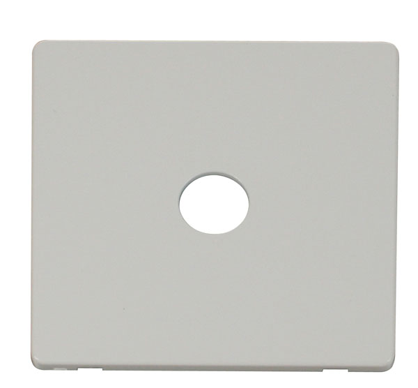 Click Definity Single Satellite / Coaxial Cover Plate SCP231PW