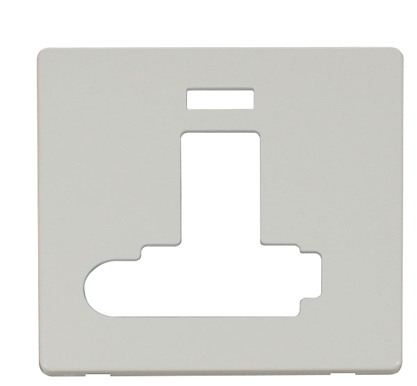 Click Definity Switched Fused Spur Neon F/O Cover Plate SCP352PW