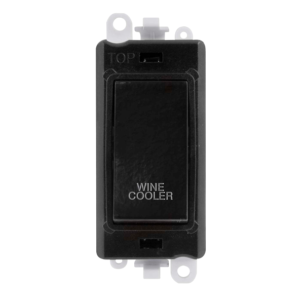 Click Grid Pro GM2018BK-WC Double Pole Switch Module Black Wine Cooler
