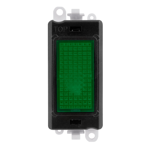 Click Grid Pro GM2082BK Green Indicator Module Black