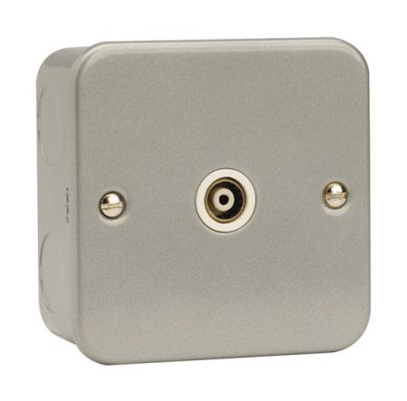 Click Metal Clad Single Isolated Coaxial Socket CL158