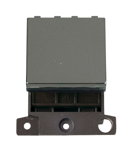 Click MiniGrid MD024BN Black Nickel 20A 2 Way Switch Module 