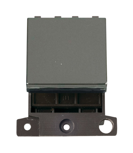 Click MiniGrid MD032BN Black Nickel 32A Double Pole Switch Module 