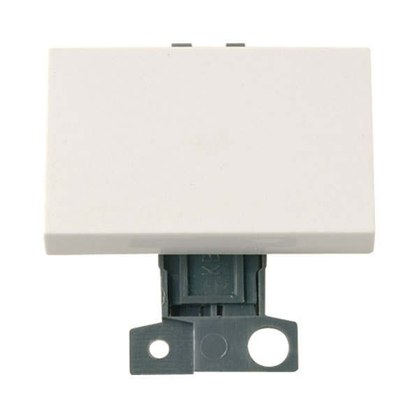 Click MiniGrid MD038PW Polar White 2 Way Intermediate Paddle Switch Module