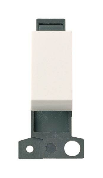 Click MiniGrid MD070PW Polar White 10A 3 Position Switch Module