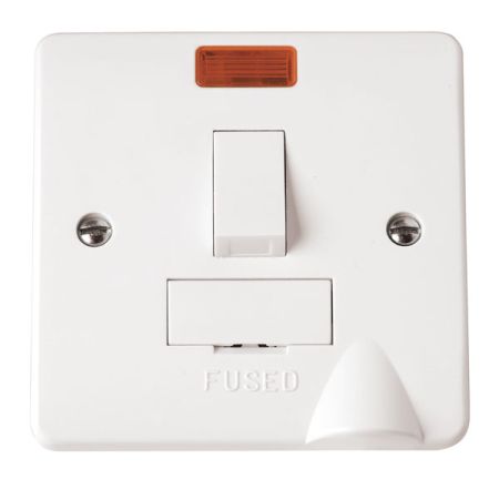 Click Mode 13A Switched Fused Spur Neon + Flex Outlet CMA052