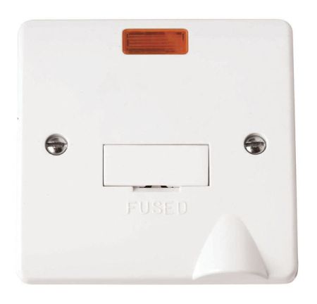 Click Mode 13A Unswitched Fused Spur Neon + Flex Outlet CMA053