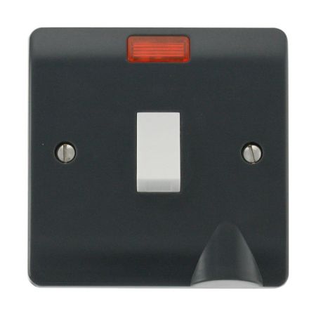 Click Mode Part M 20A DP Switch with Neon CMA023AG