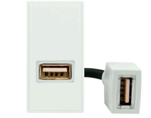 Click New Media MM300WH Throughput USB Module White