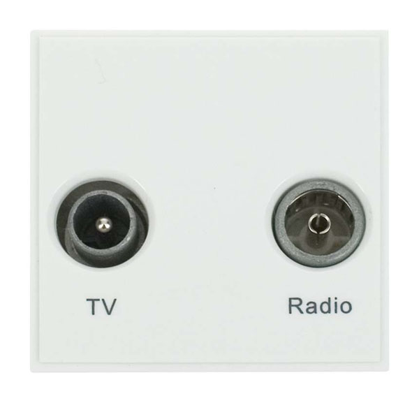 Click New Media MM420WH Diplexed TV and Radio Module White