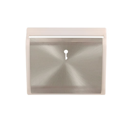 Click New Media SP620WHSC Hotel Switch Card Cover Plate Satin Chrome