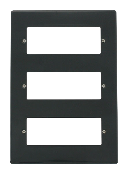 Click Part M Anthracite Grey 18 Way Mini-Grid Plate VPAG518