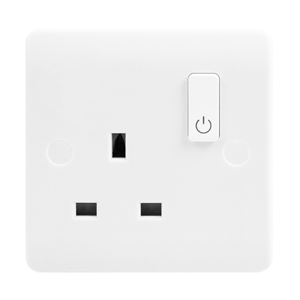 Click Smart+ 13A 1 Gang Zigbee Smart Switched Socket Outlet CMA30035