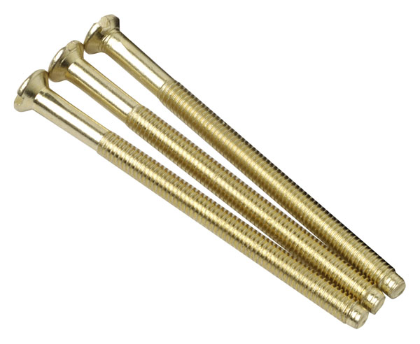 Click SP650BR 3.5x50mm Longer Brass "Deco" Fixing Screws