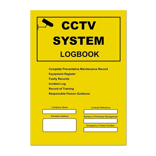 Docs-Store CCTV Logbook DOCCCTVLB21