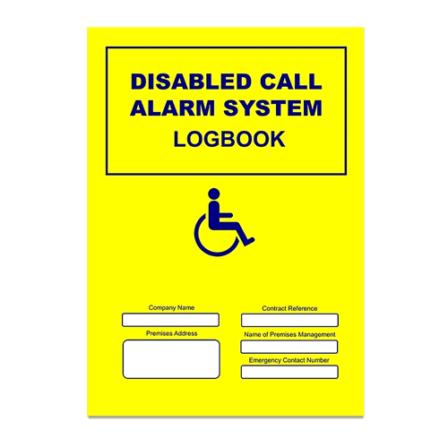 Docs-Store Disabled Call Alarm System Logbook DOCLBDCAS