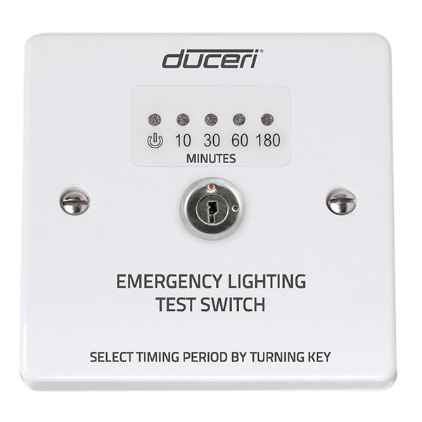 ESP Emergency Lighting Test Switch EMTS