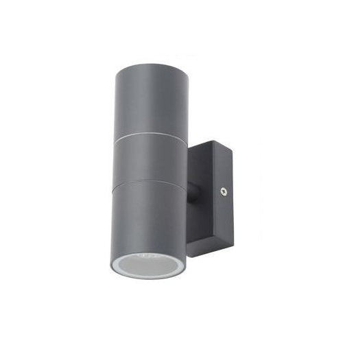 Forum Zinc Leto Up and Down Anthracite Wall Light ZN-20941-ANTH