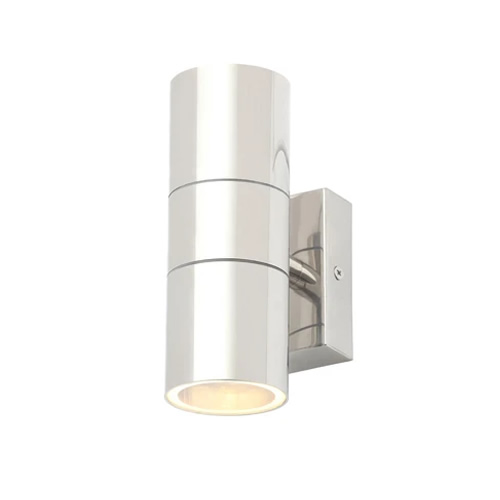 Forum Zinc Leto Up and Down Polished Chrome Wall Light ZN-20941-POLSST