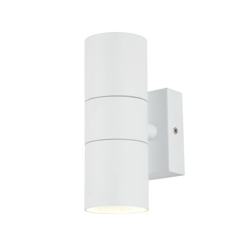 Forum Zinc Leto Up and Down White Wall Light ZN-20941-WHT