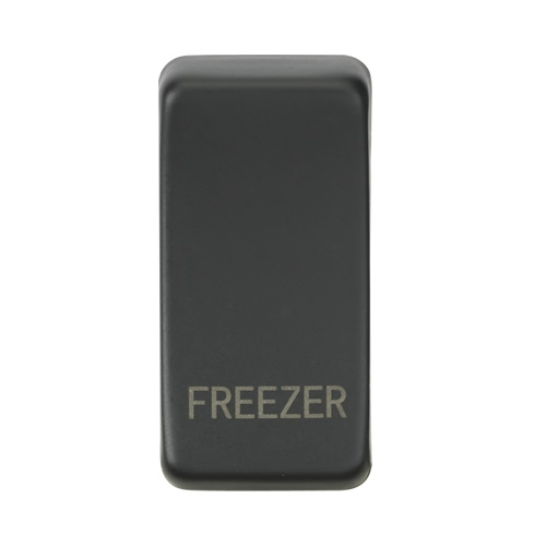 Knightsbridge Anthracite Freezer Grid Switch Cover GDFREEZERAT