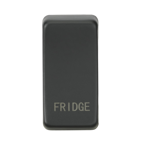 Knightsbridge Anthracite Fridge Grid Switch Cover GDFRIDGEAT