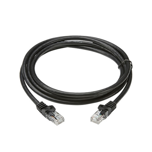 Knightsbridge Black 3m UTP CAT6 Networking Cable NETC63M