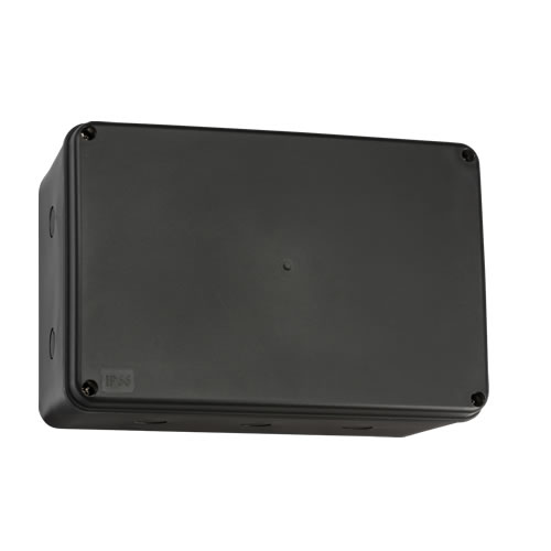 Knightsbridge IP66 X-Large Black Weatherproof Enclosure JB0010BK