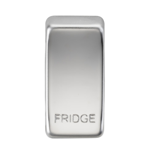 Knightsbridge Polished Chrome Fridge Grid Switch Cover GDFRIDGEPC