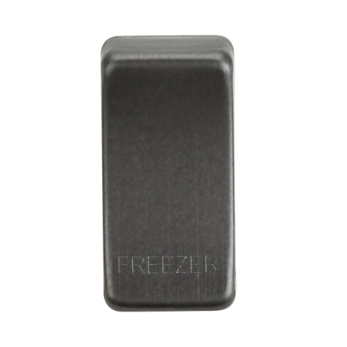Knightsbridge Smoked Bronze Freezer Grid Switch Cover GDFREEZERSB
