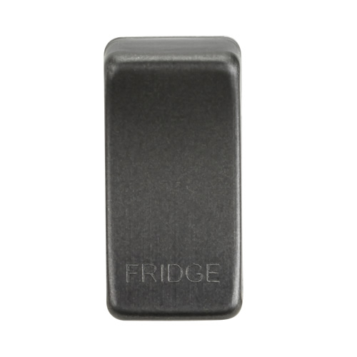 Knightsbridge Smoked Bronze Fridge Grid Switch Cover GDFRIDGESB