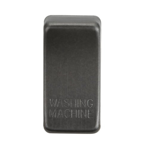 Knightsbridge Smoked Bronze Washing Machine Grid Switch Cover GDWASHSB