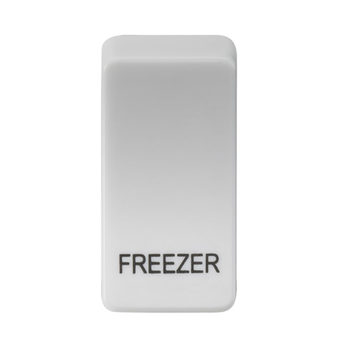 Knightsbridge White Freezer Grid Switch Cover GDFREEZERU