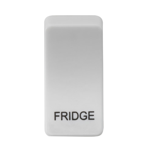 Knightsbridge White Fridge Grid Switch Cover GDFRIDGEU