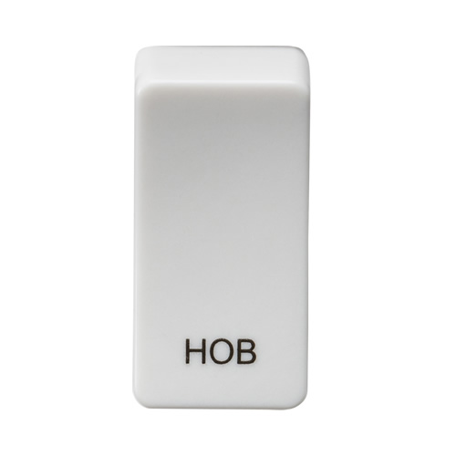 Knightsbridge White Hob Grid Switch Cover GDHOBU