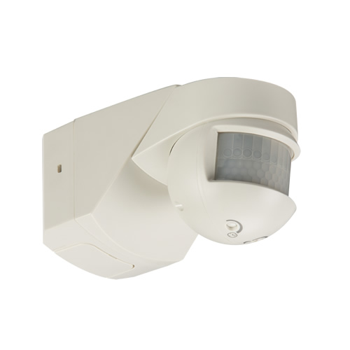 Knightsbridge White IP55 200 Degree PIR Sensor OS001