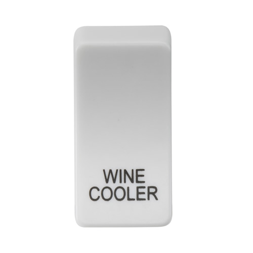 Knightsbridge White Wine Cooler Grid Switch Cover GDWINEU
