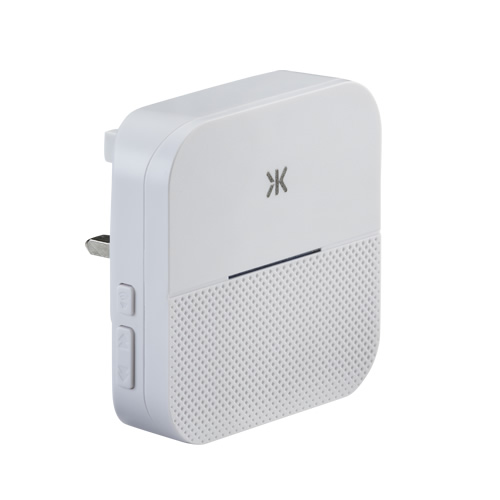 Knightsbridge White Wireless Plug In Receiver DCRW