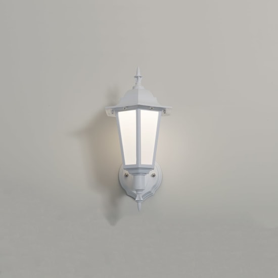 KSR Manta LED White Upward Wall Lantern KSR1153WHT