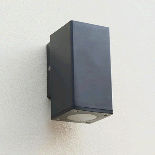 KSR Norcia 9W GU10 Square Single Wall Light KSR1502