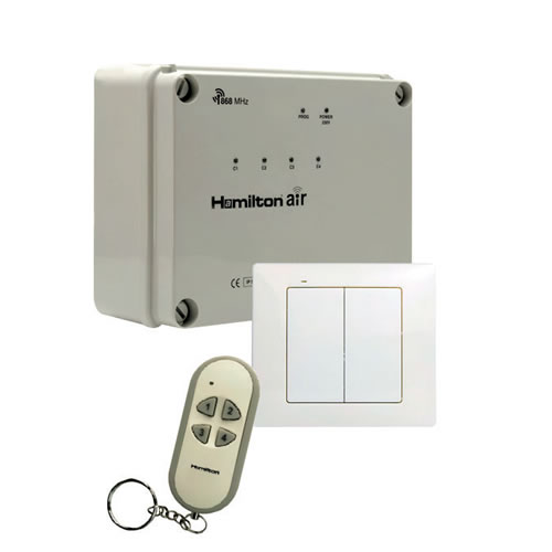 Hamilton Mercury Air 4 Channel Wireless Switching System MWM-4CHPSKIT
