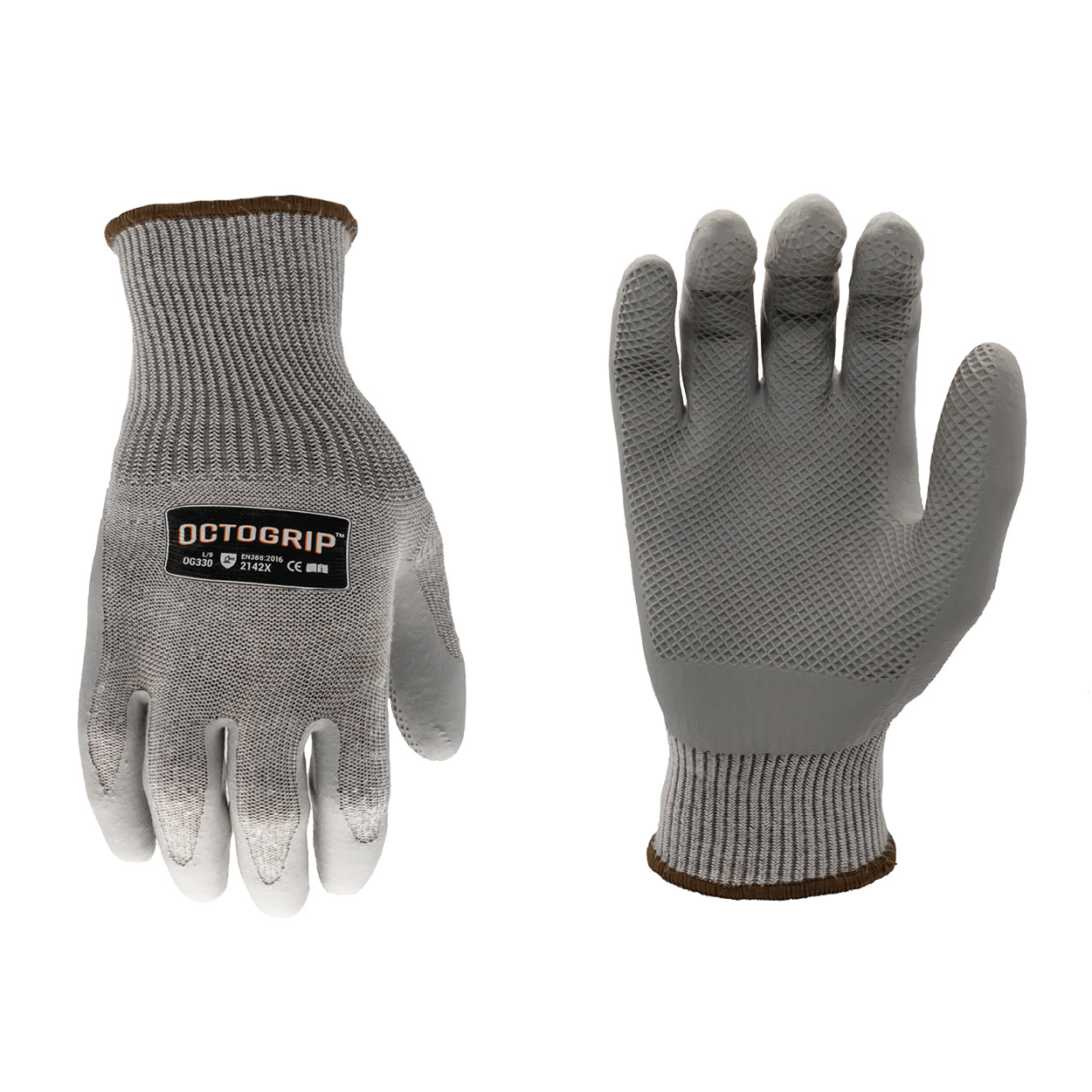 Octogrip OG330L Heavy Duty 13g Poly/Cotton Glove (L)