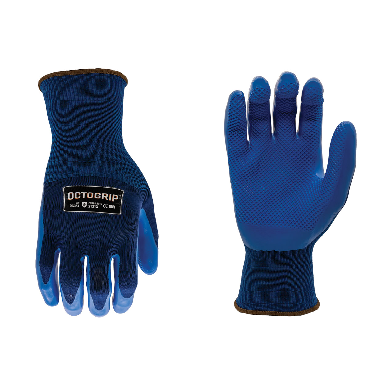 Octogrip OG351XL Heavy Duty 13g Poly Light Glove (XL)