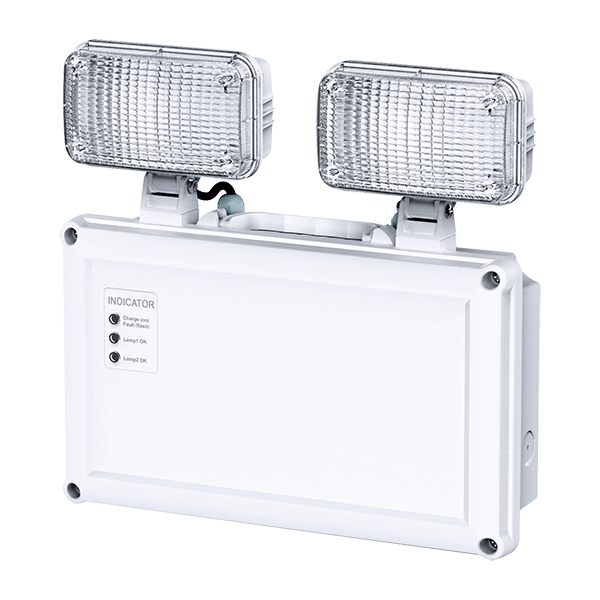 Ovia Newem 2 X 3W Emergency LED Non-Maintained Twin Spot