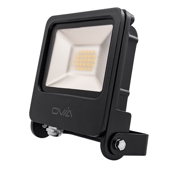Ovia Pathfinder 20W 3000K IP65 LED Floodlight OV10120BKWW