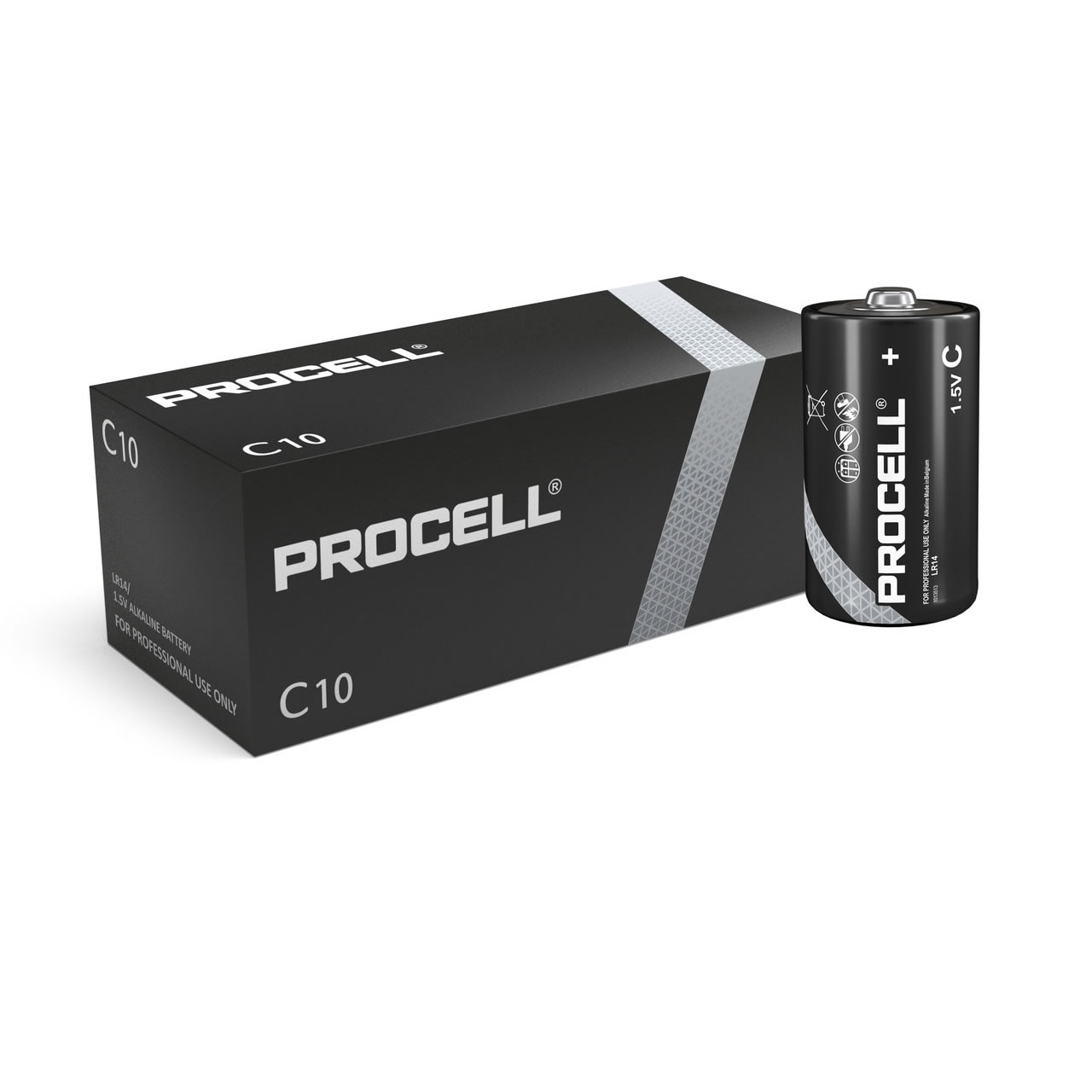 Procell C Battery PC1400 LR14 (Pack of 10)