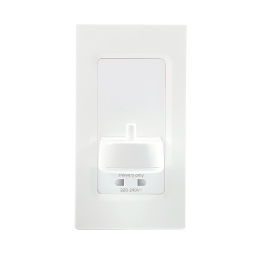 ProofVision In-Wall Electric Toothbrush Charger & Shaver Socket