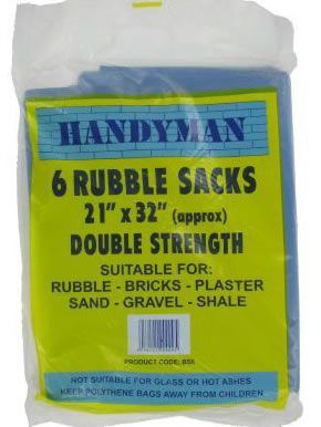Rubble Sacks