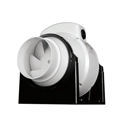 UMD100TX-PRO 4" In Line Mixed Flow Extractor Fan with Timer